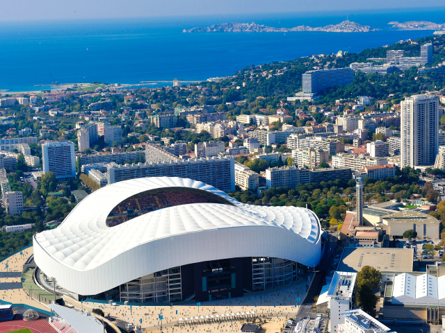 Stade De Marseille vu de drone