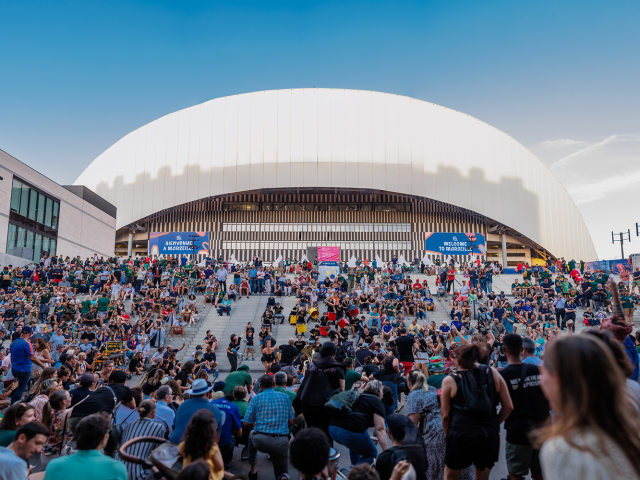 Stade Velodrome Pendant La Coupe Du Monde De Rugby