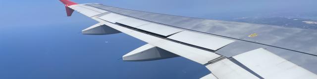 Iles du frioul vues depuis un avion