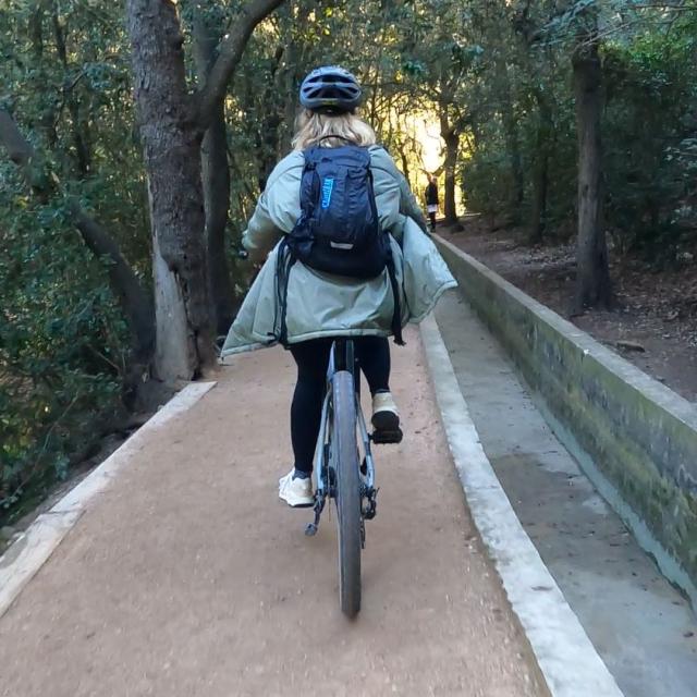 Vélo dans le Parc Pastré