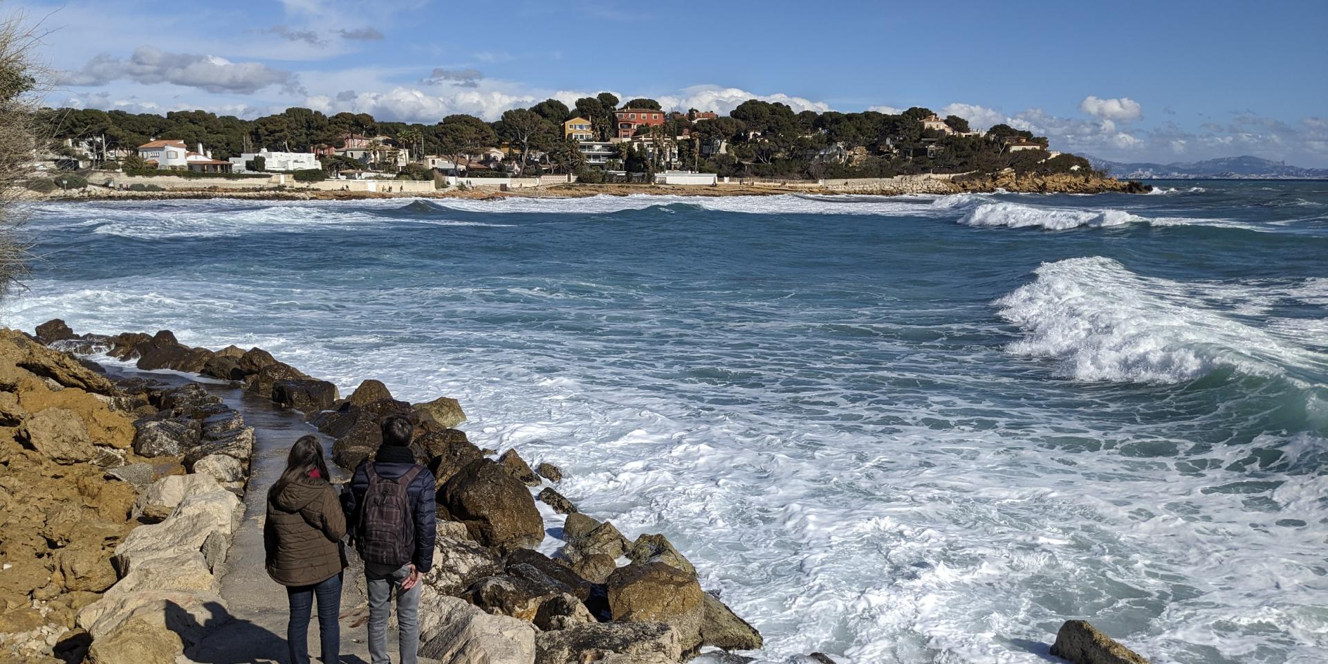 Carry Rouet Vue Sur Plage de la Tuilliere