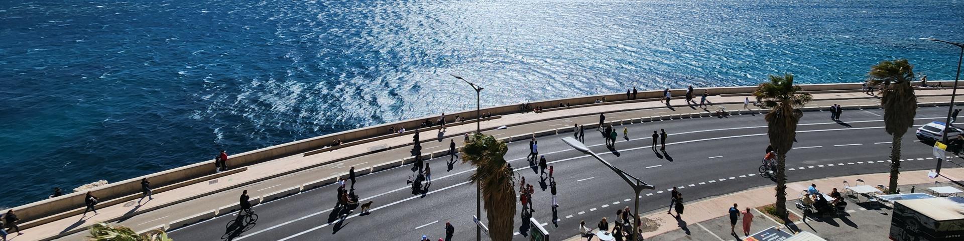 Corniche Kennedy Pietonne