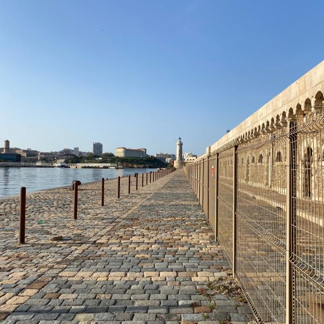 quai sur la Digue du Large à Marseille