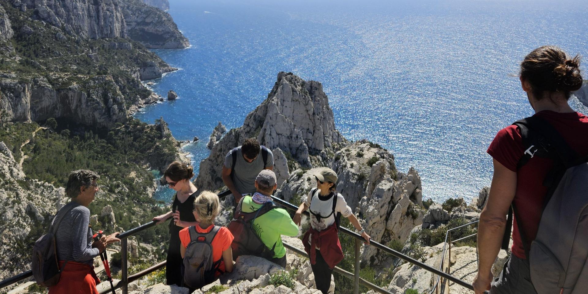 Randonneurs à Sugiton