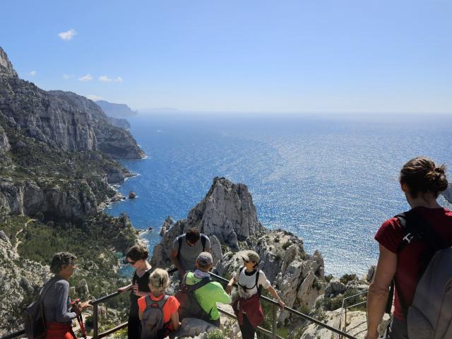 Randonneurs à Sugiton