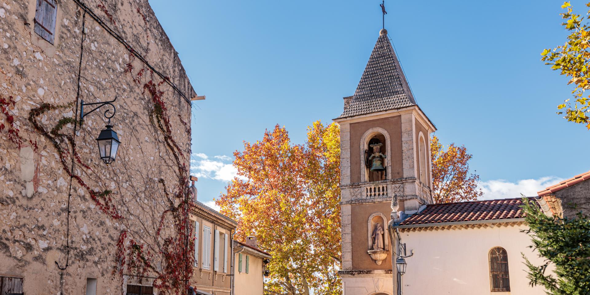 Clocher du village de la treille