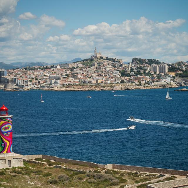Vue depuis le chateau d'if