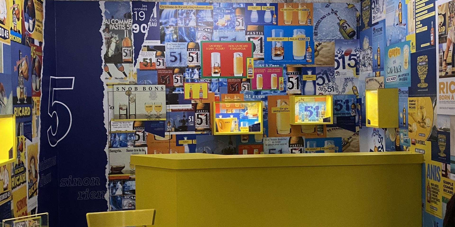 Maison Yellow à marseille, Bar