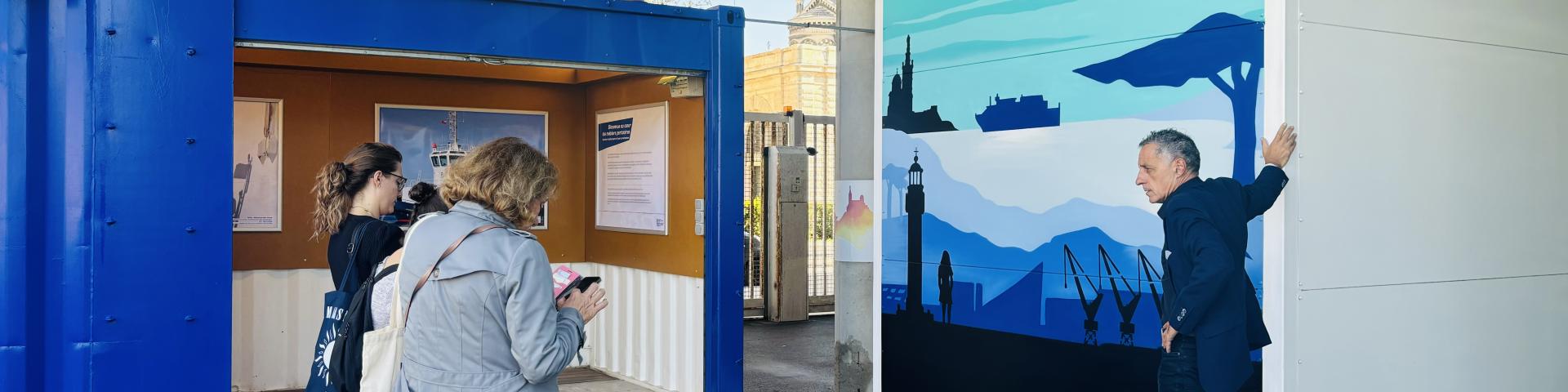 Visite guidée du Port Center