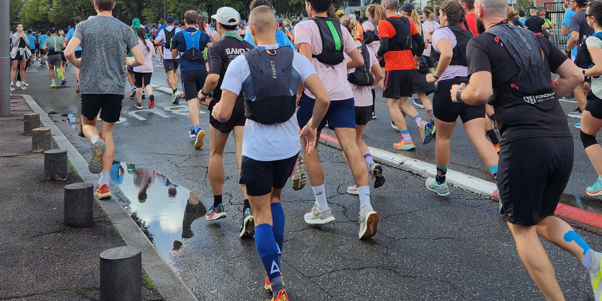Départ de la course Marseille-Cassis