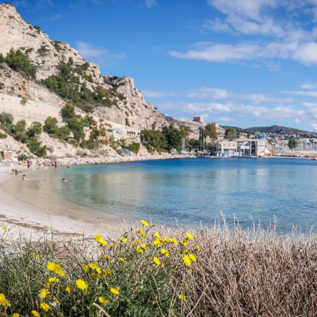 Plage De Corbieres à l'estaque