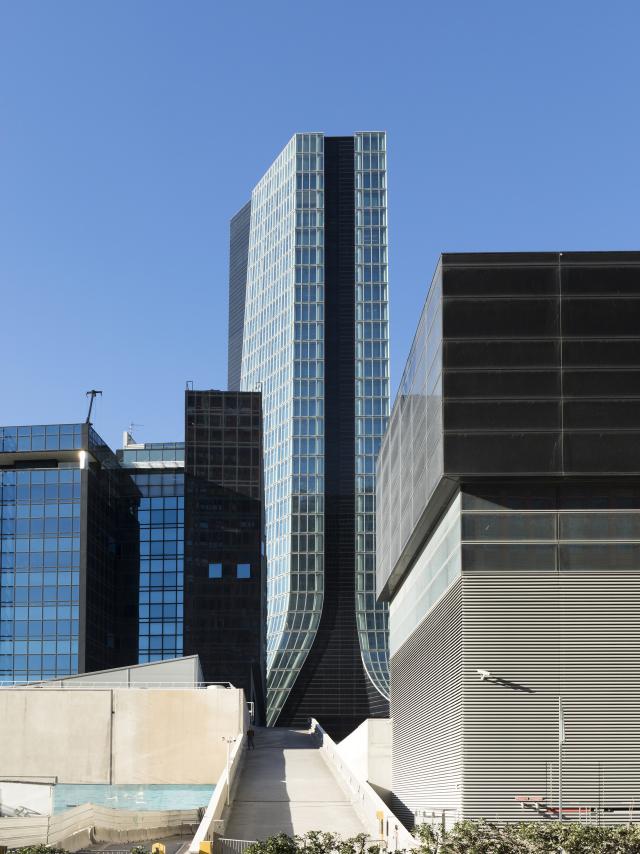 Tour CMA-CGM dans le quartier Euroméditerranée à Marseille