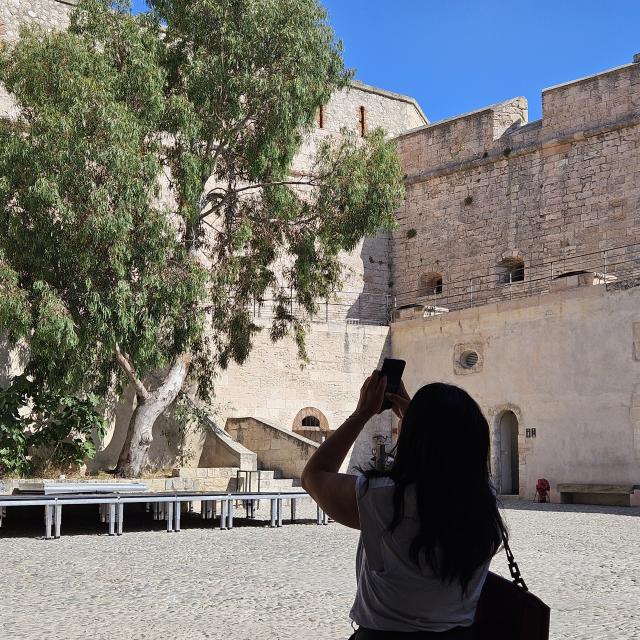 Photographe à la Citadelle De Marseille
