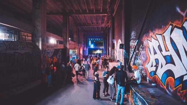 Festival à la friche belle de mai