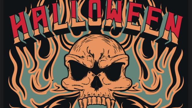 affiche Halloween à La Maison Hantée