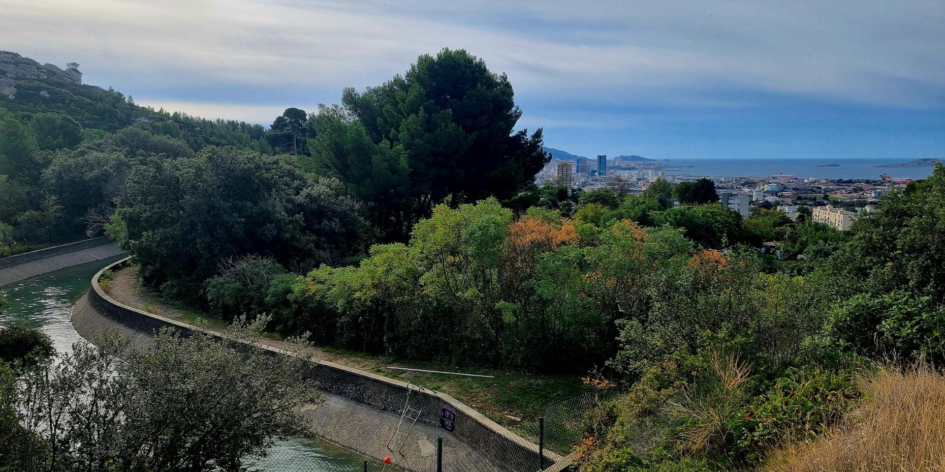 Quartier des Aygalades à marseille