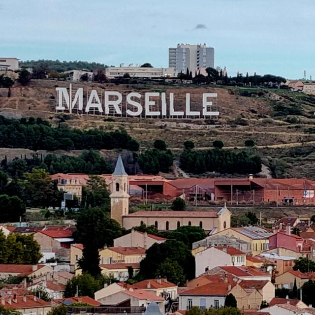 Quartier Mourepiane vue sur le Marseille