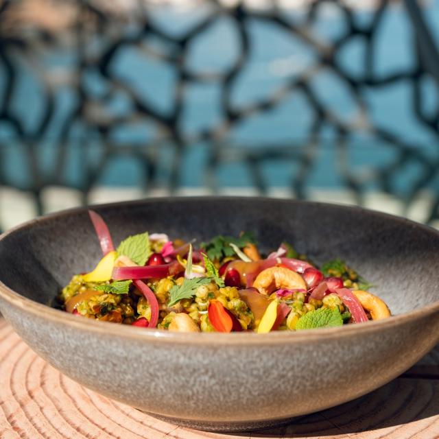 plat du restaurant bouillant