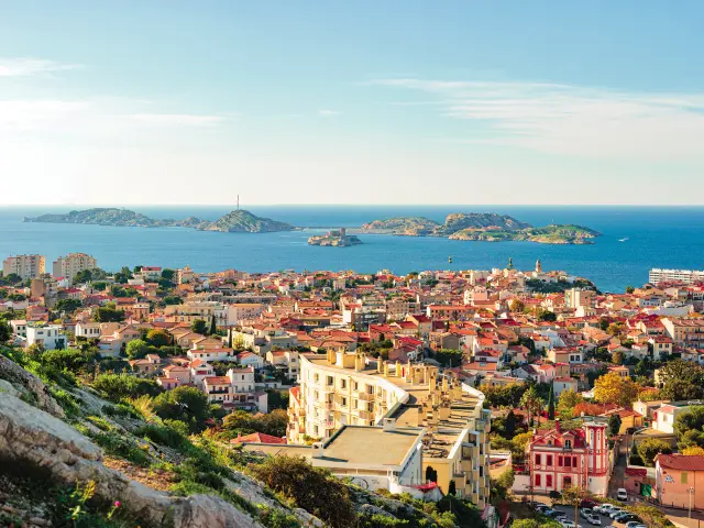 Vue Depuis Notre-Dame de la Garde