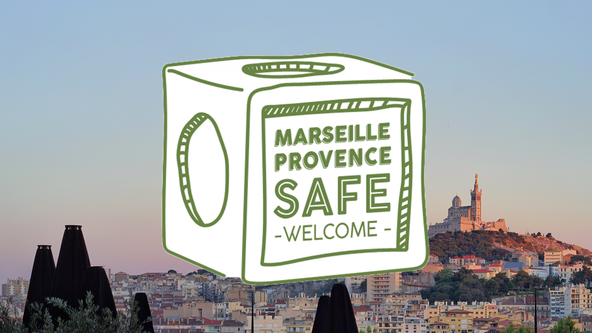 Logo de la charte sanitaire marseille provence safe welcome